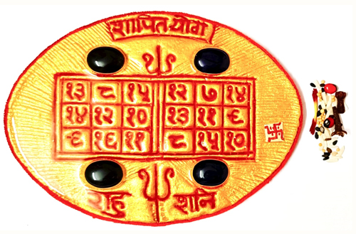 Handmade राहु, शनि का शापित योग यंत्र